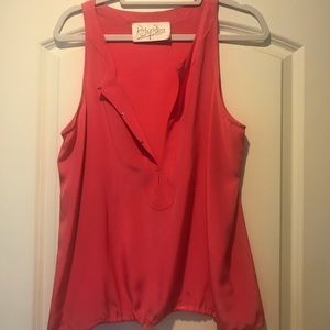 Rory Beca silk drawstring top